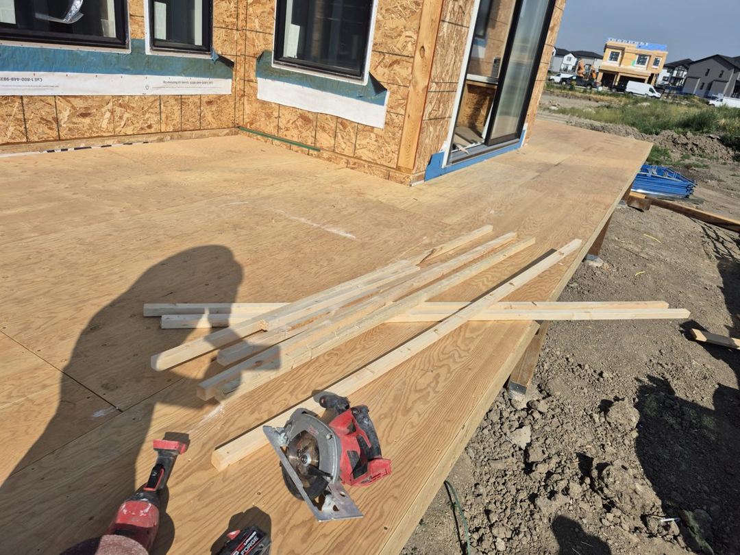 Before — DJD deck work
