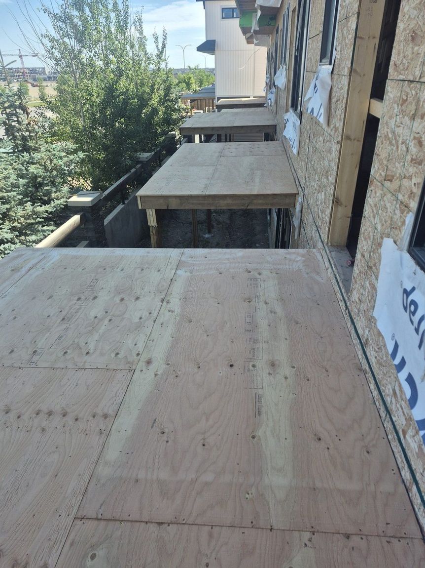 In Progress — DJD deck work